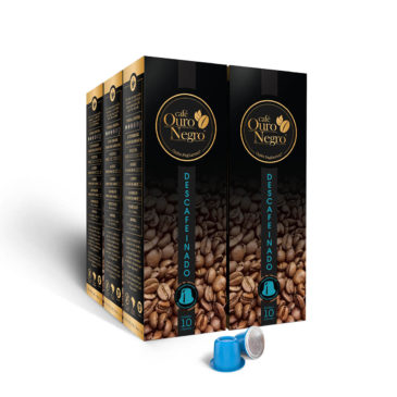 Café Ouro Negro <br>Descafeinado para Nespresso<br>Kit 50 Cápsulas