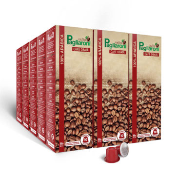 Cafés Pagliaroni<br>Obatã Vermelho para Nespresso<br>Kit 150 Cápsulas
